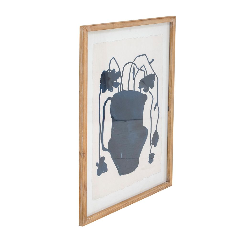 Other wall decoration - Veera Illustration w/ Frame, Nature, Firwood - BLOOMINGVILLE MULTIBRAND HOUSE