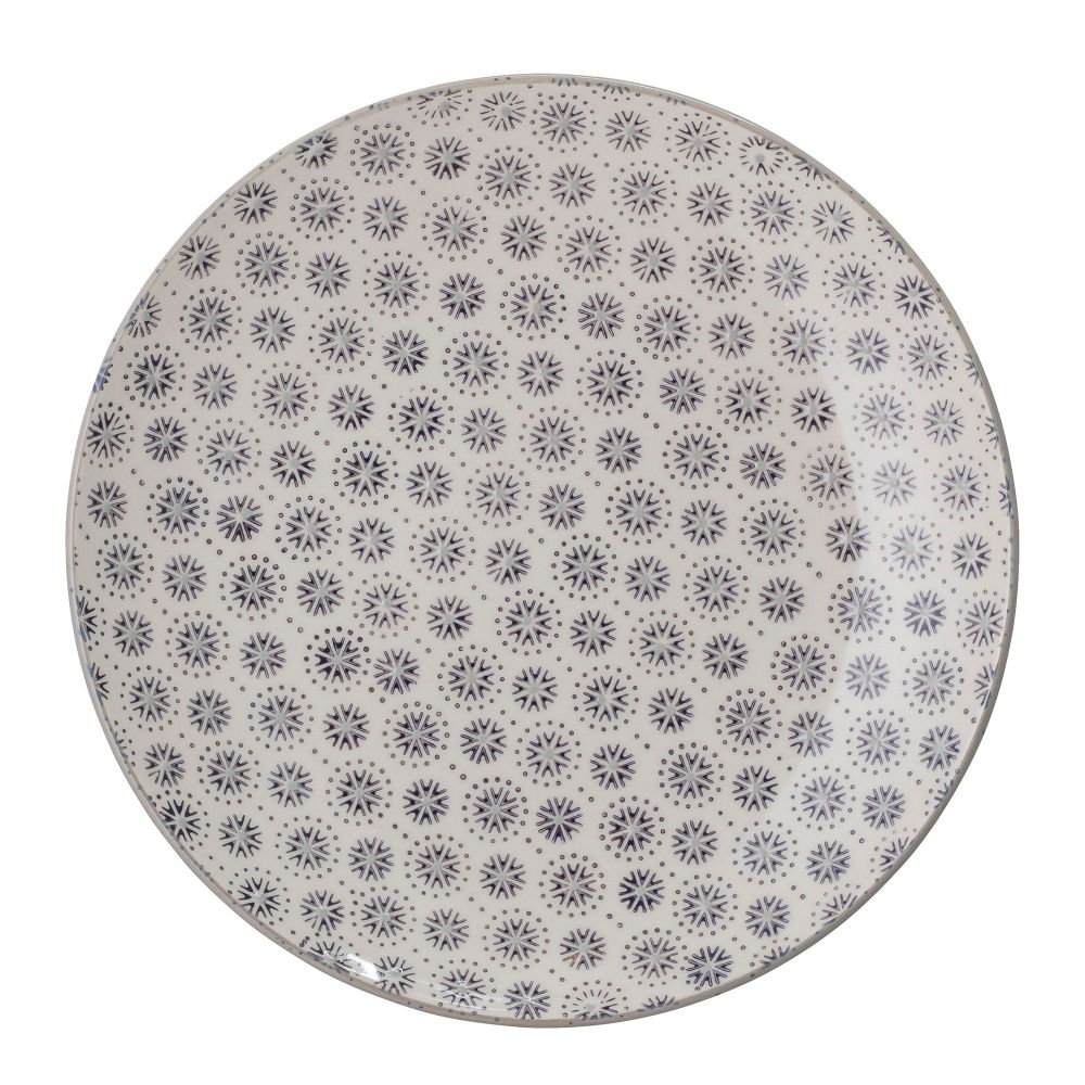 Everyday plates - Elsa Plate, Grey, Stoneware - BLOOMINGVILLE MULTIBRAND HOUSE