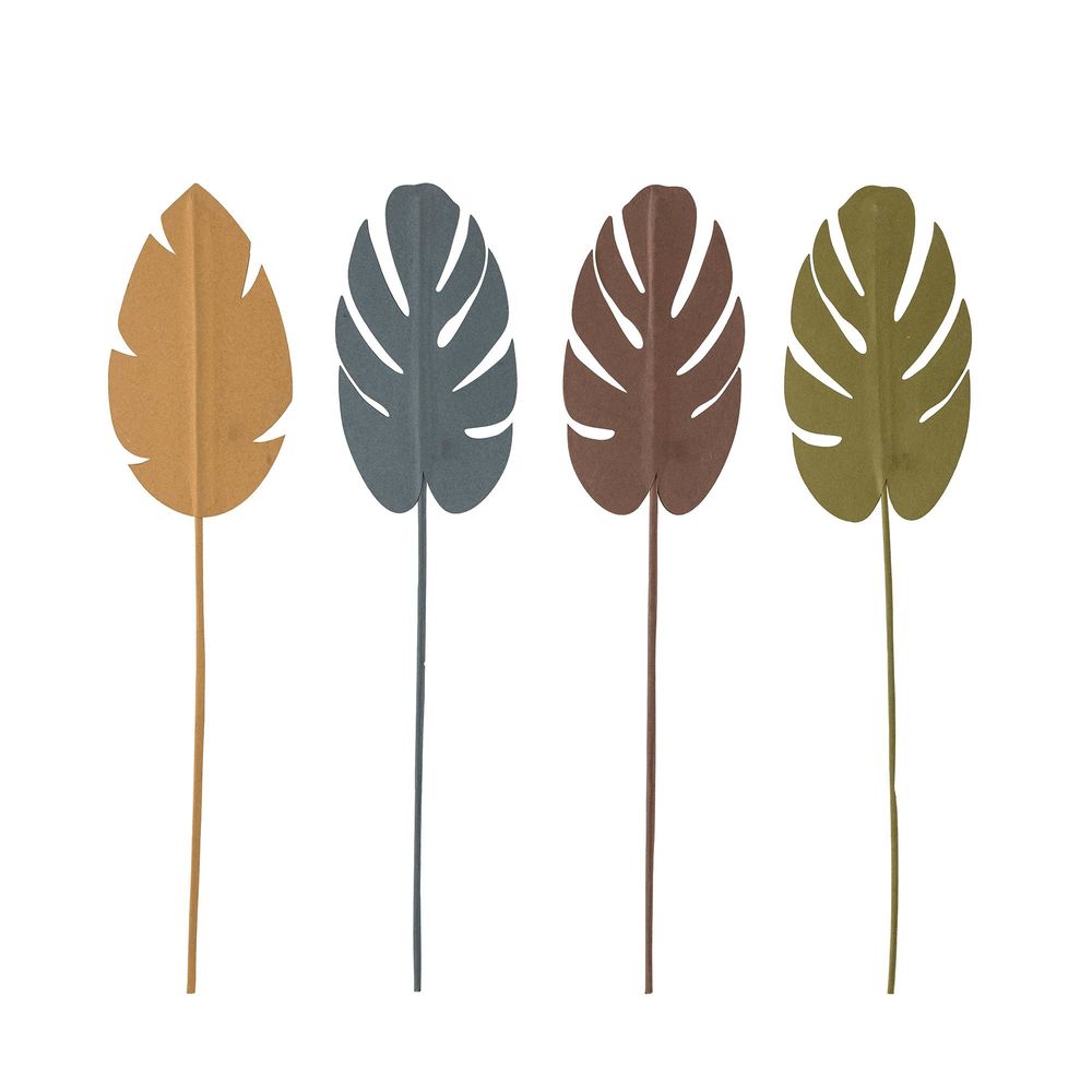 Floral decoration - Havanna Deco Flower, Yellow, Paper Set of 4 - BLOOMINGVILLE MULTIBRAND HOUSE