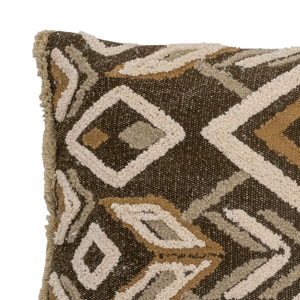 Coussins - Chelles Coussin, Verte, Coton - CREATIVE COLLECTION