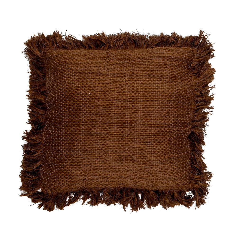 Cushions - Enola Cushion, Brown, Jute - BLOOMINGVILLE MULTIBRAND HOUSE