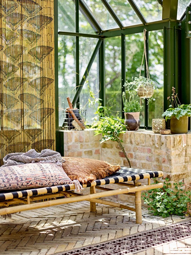Cushions - Enola Cushion, Brown, Jute - BLOOMINGVILLE MULTIBRAND HOUSE
