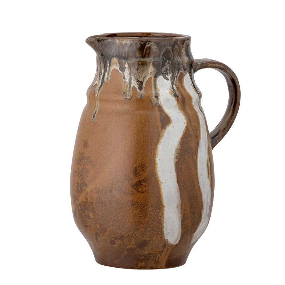 Carafes - Willow Jug, Brown, Stoneware  - CREATIVE COLLECTION