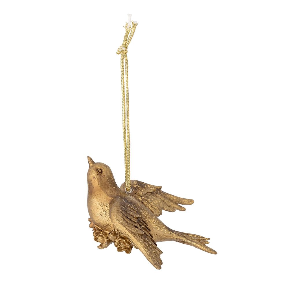 Christmas garlands and baubles - Jaylyn Ornament, Gold, Resin - BLOOMINGVILLE MULTIBRAND HOUSE
