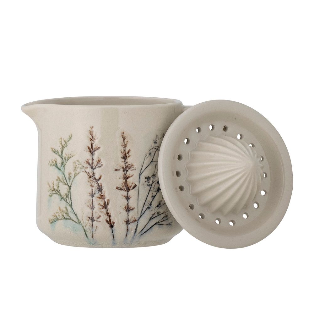 Kitchen utensils - Bea Lemon Juicer, Nature, Stoneware - BLOOMINGVILLE MULTIBRAND HOUSE