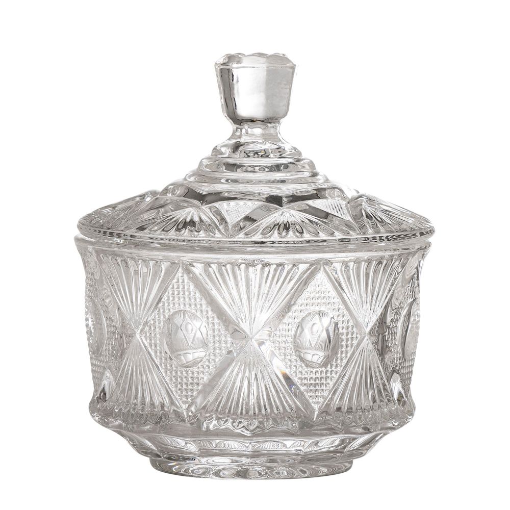 Food storage - Ninya Jar w/Lid, Clear, Glass  - BLOOMINGVILLE MULTIBRAND HOUSE