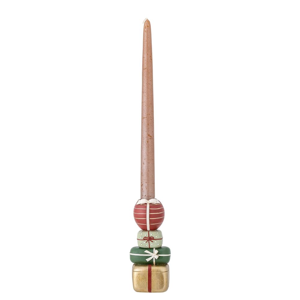 Candlesticks and candle holders - Wish Candle Holder, Red, Polyresin  - BLOOMINGVILLE MULTIBRAND HOUSE