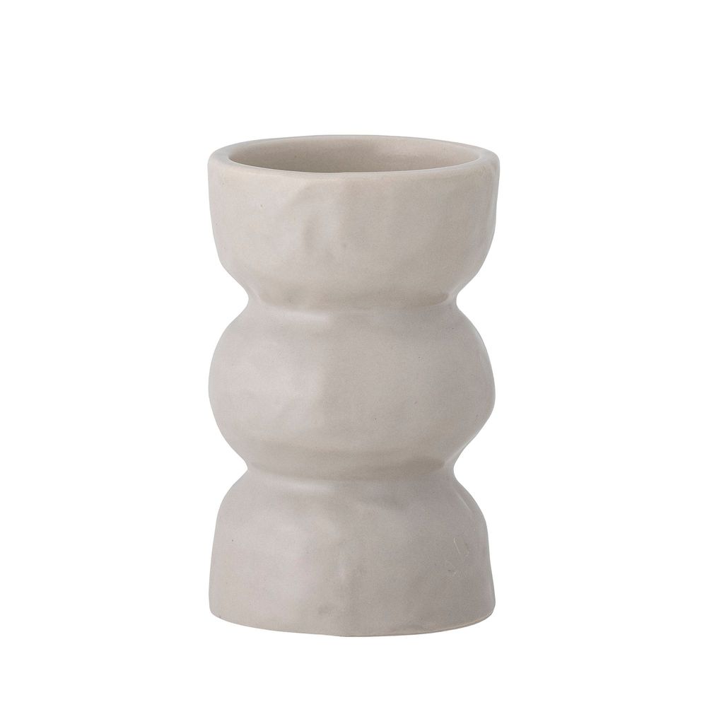 Bougeoirs et photophores - Imilia Photophore, Blanc, Grès - BLOOMINGVILLE MULTIBRAND HOUSE