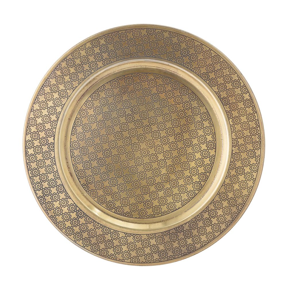 Trays - Cate Tray, Brass, Metal - CREATIVE COLLECTION