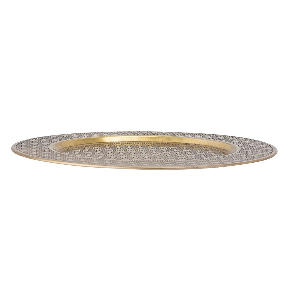Trays - Cate Tray, Brass, Metal - CREATIVE COLLECTION