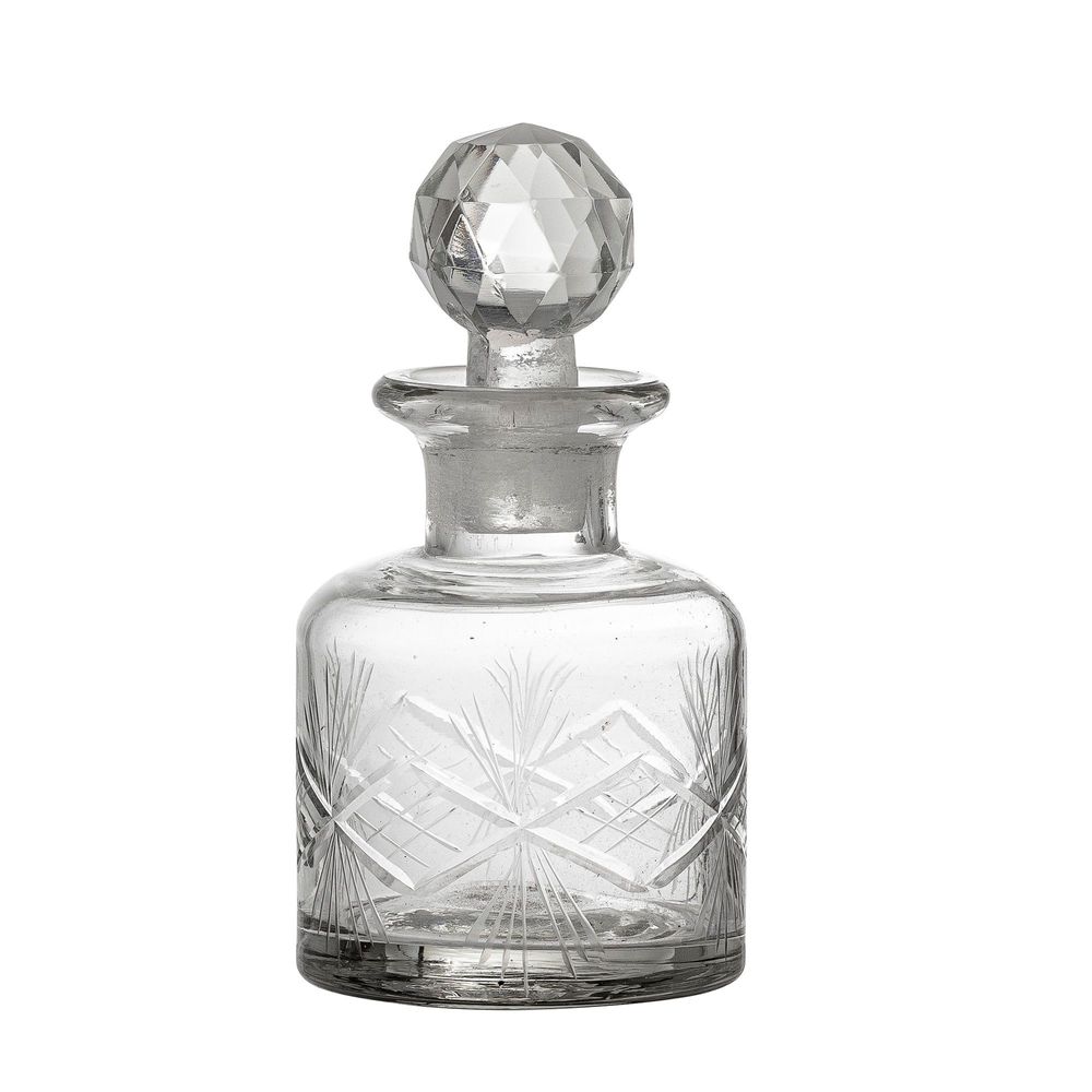 Storage boxes - Halla Bottle, Clear, Glass - BLOOMINGVILLE MULTIBRAND HOUSE