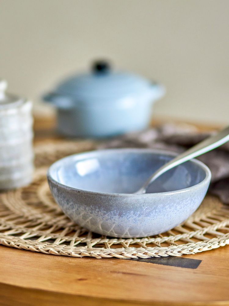 Bowls - Paula Bowl, Blue, Stoneware - BLOOMINGVILLE MULTIBRAND HOUSE