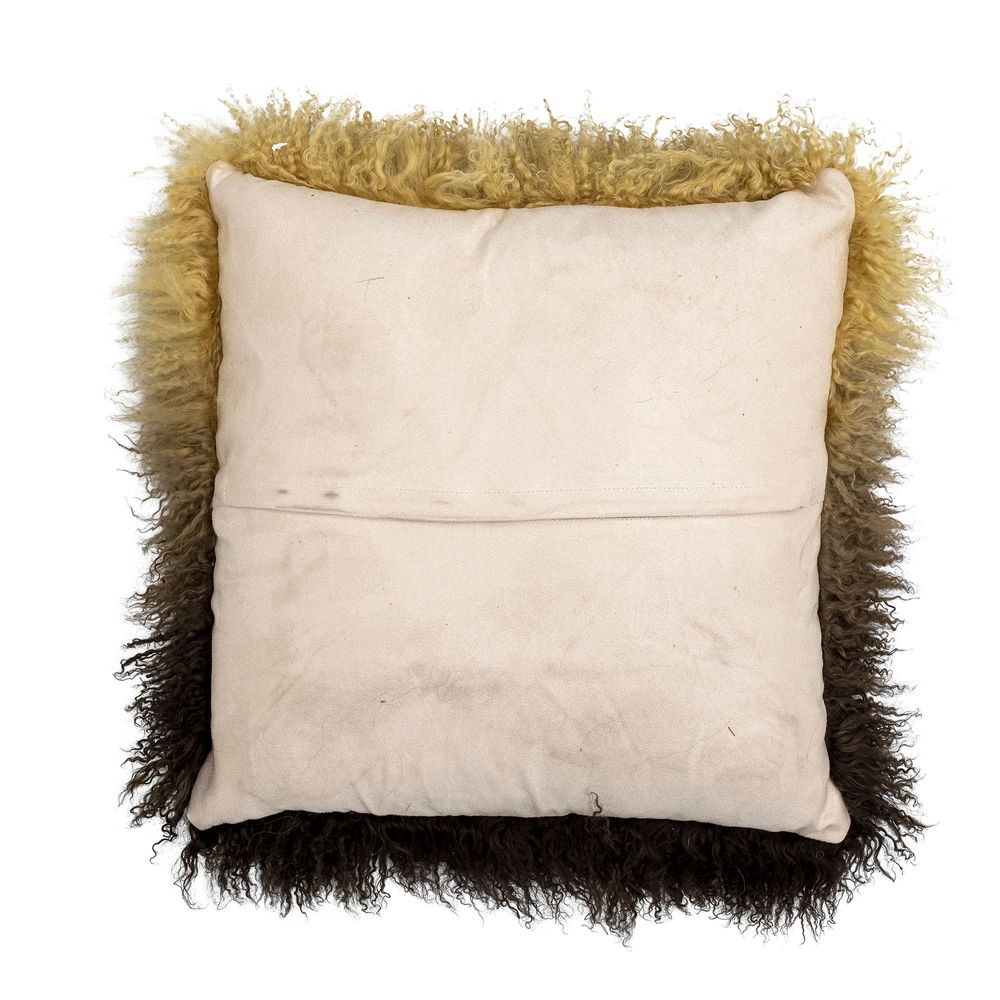 Coussins - Pansy Coussin, Marron, Lambskin Tibetian - BLOOMINGVILLE MULTIBRAND HOUSE
