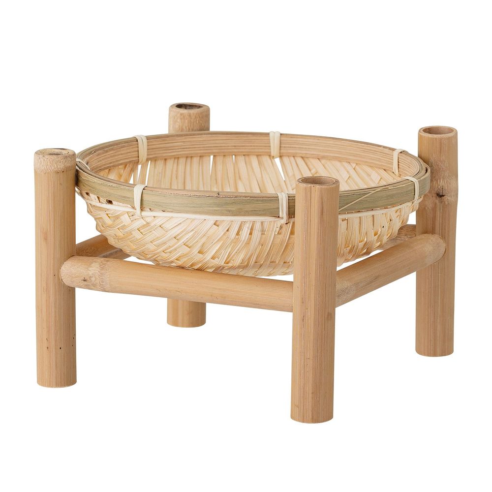 Shopping baskets - Niba Basket, Nature, Bamboo - BLOOMINGVILLE MULTIBRAND HOUSE