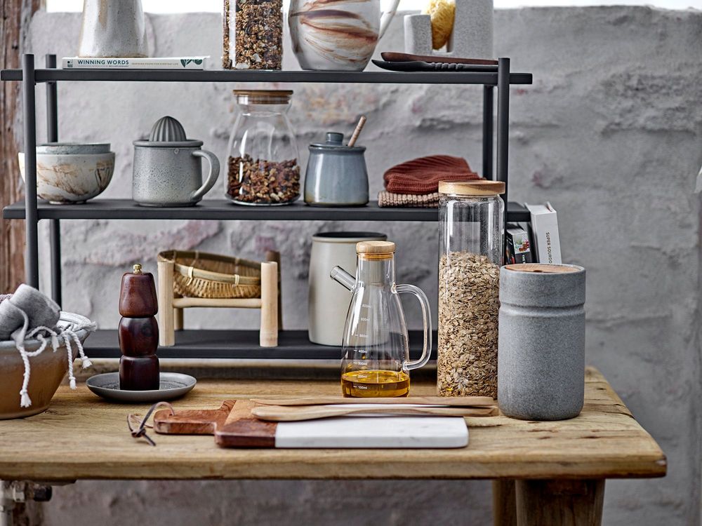 Shopping baskets - Niba Basket, Nature, Bamboo - BLOOMINGVILLE MULTIBRAND HOUSE