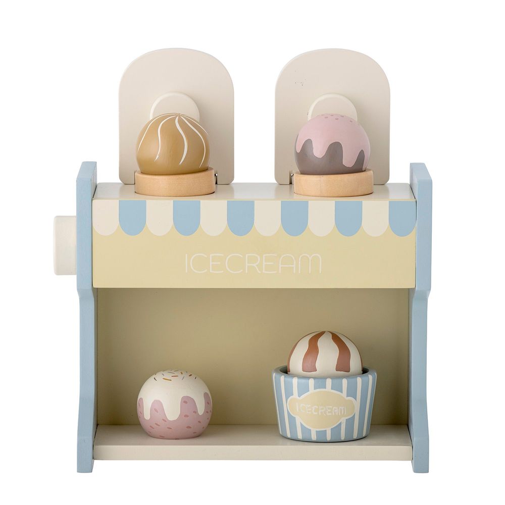 Jouets enfants - Vallie Stand de glaces , Blue, FSC®100%, Lotus Set of 8 - BLOOMINGVILLE MINI