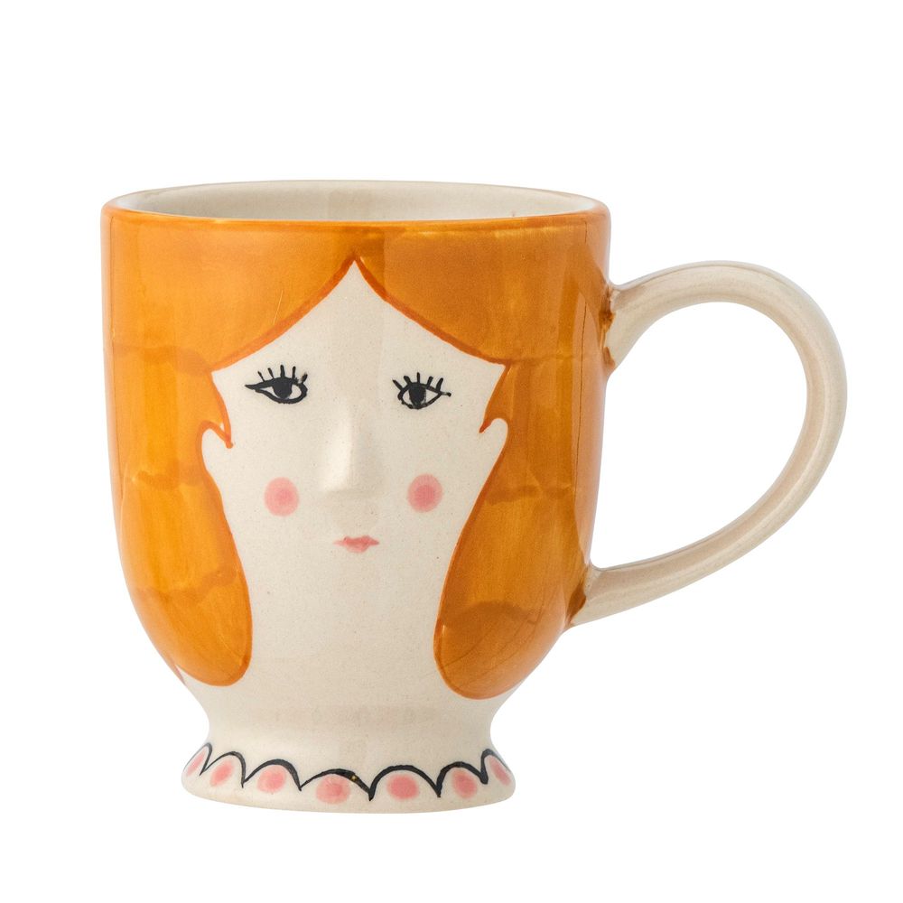 Mugs - Jaya Cup, Orange, Stoneware - BLOOMINGVILLE MINI