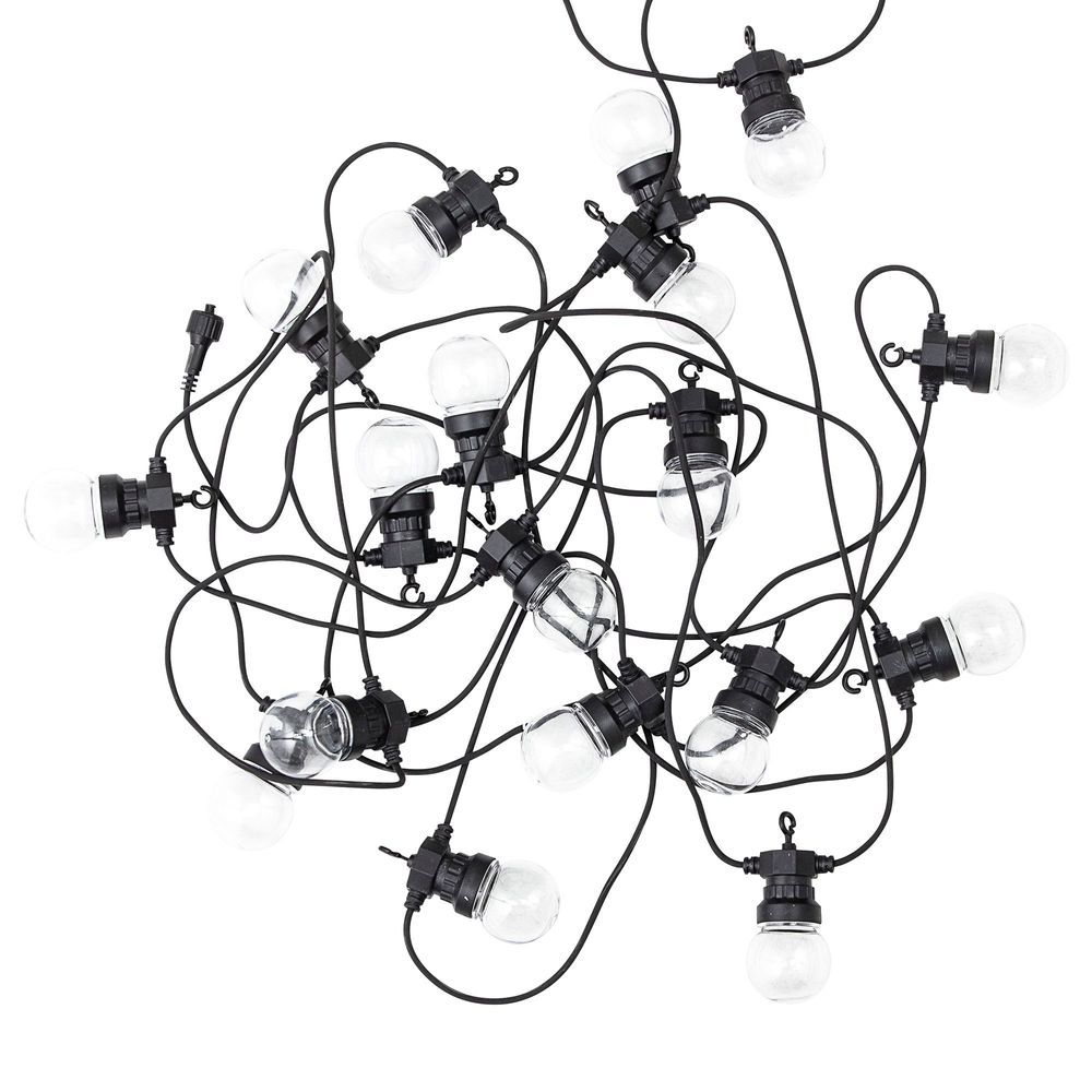 Accessoires de déco extérieure - Nero Guirlande lumineuse, Noir, Plastique - BLOOMINGVILLE MULTIBRAND HOUSE