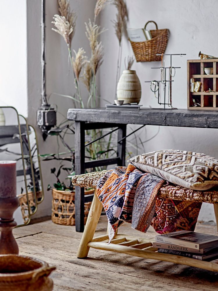 Plaids - Eon Quilt, Rouge, Coton - CREATIVE COLLECTION