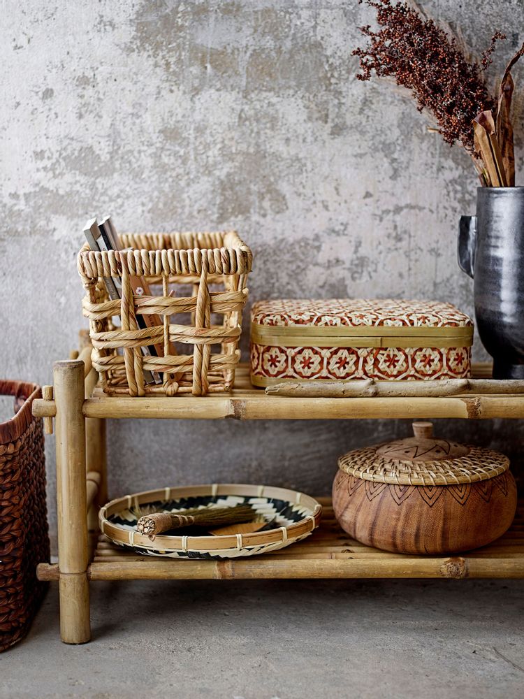 Paniers - Saime Panier, Nature, Jacinthe d'eau Set of 2 - BLOOMINGVILLE MULTIBRAND HOUSE