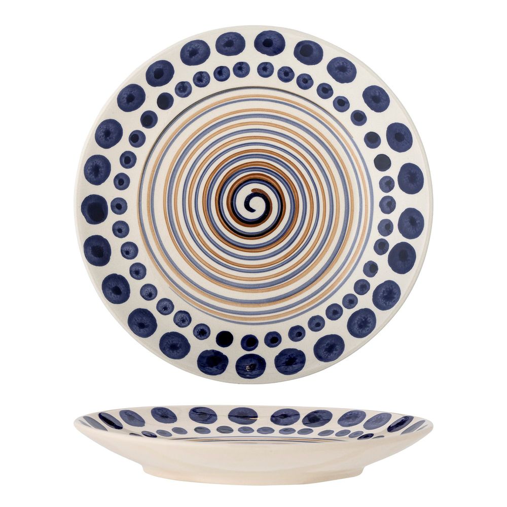 Everyday plates - Shama Plate, Orange, Stoneware - BLOOMINGVILLE MULTIBRAND HOUSE