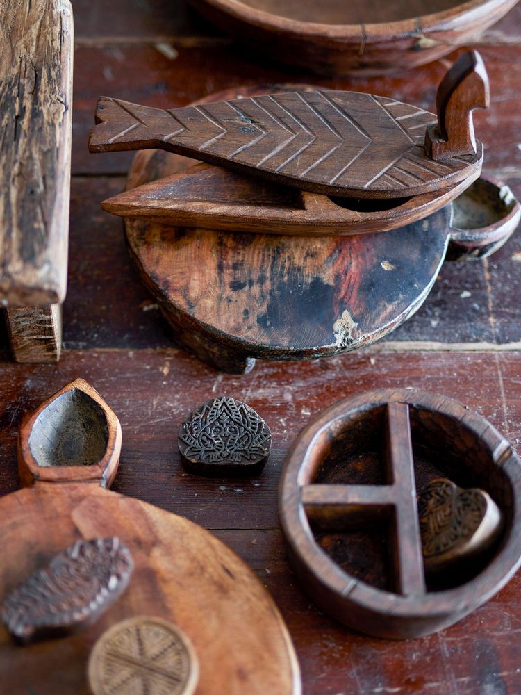 Bols - Sawira Bol, Marron, Bois de récupération - CREATIVE COLLECTION