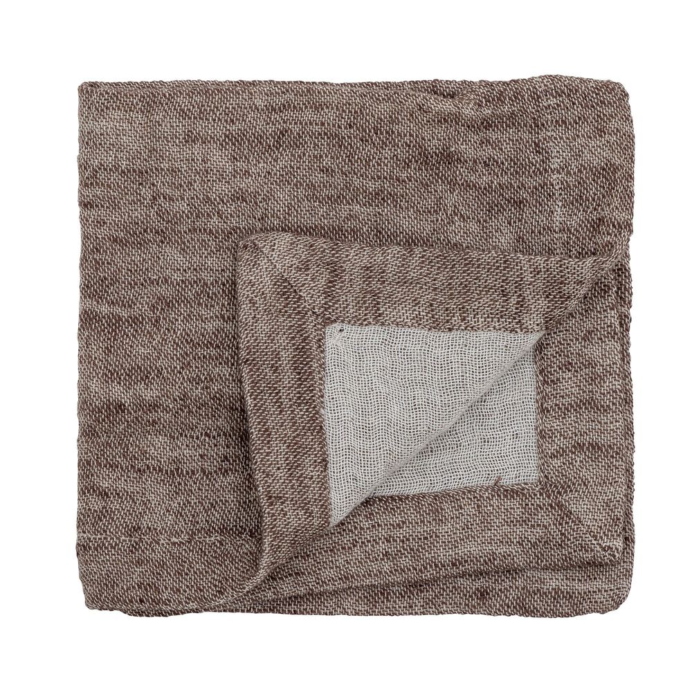 Napkins - Heika Napkin, Brown, Cotton Set of 4 - BLOOMINGVILLE MULTIBRAND HOUSE