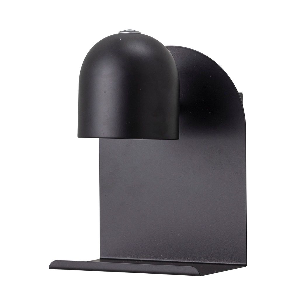 Wall lamps - Qasim Wall Lamp, Black, Metal - BLOOMINGVILLE MULTIBRAND HOUSE