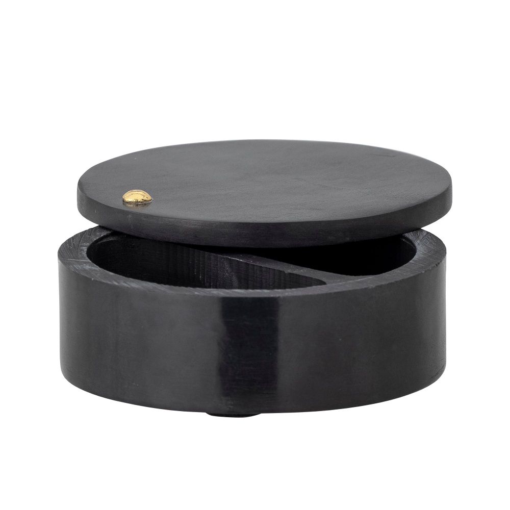 Boîtes de conservation - Manja Cruche avec couvercle , Noir, Pierre ollaire - BLOOMINGVILLE MULTIBRAND HOUSE