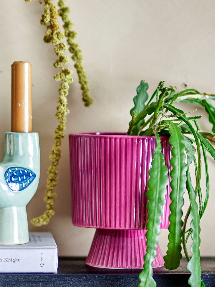 Pots de fleurs - Ayleen Pot de fleurs, Rose, Grès  - BLOOMINGVILLE MULTIBRAND HOUSE
