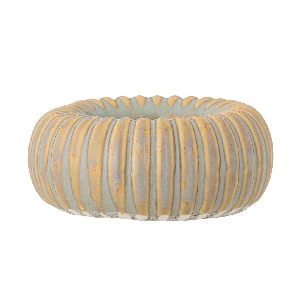 Candlesticks and candle holders - Topeka Votive, Yellow, Stoneware  - BLOOMINGVILLE MULTIBRAND HOUSE