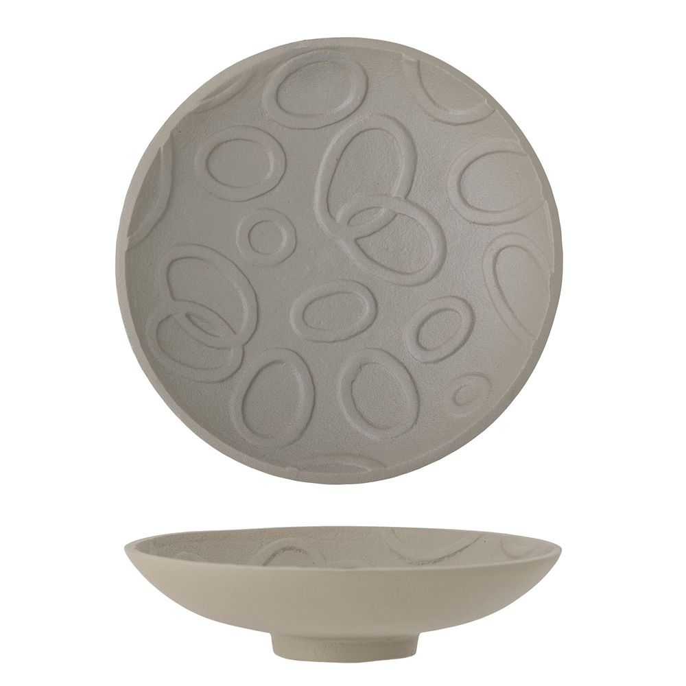 Bols - Idalou Bol, Gris, Aluminium - BLOOMINGVILLE MULTIBRAND HOUSE