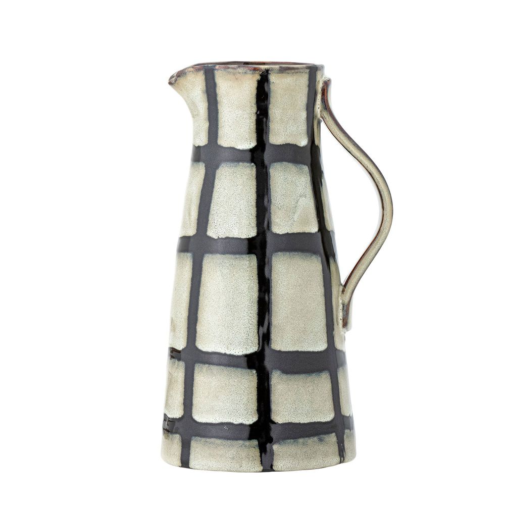 Carafes - Aiwan Jug, Black, Stoneware - CREATIVE COLLECTION