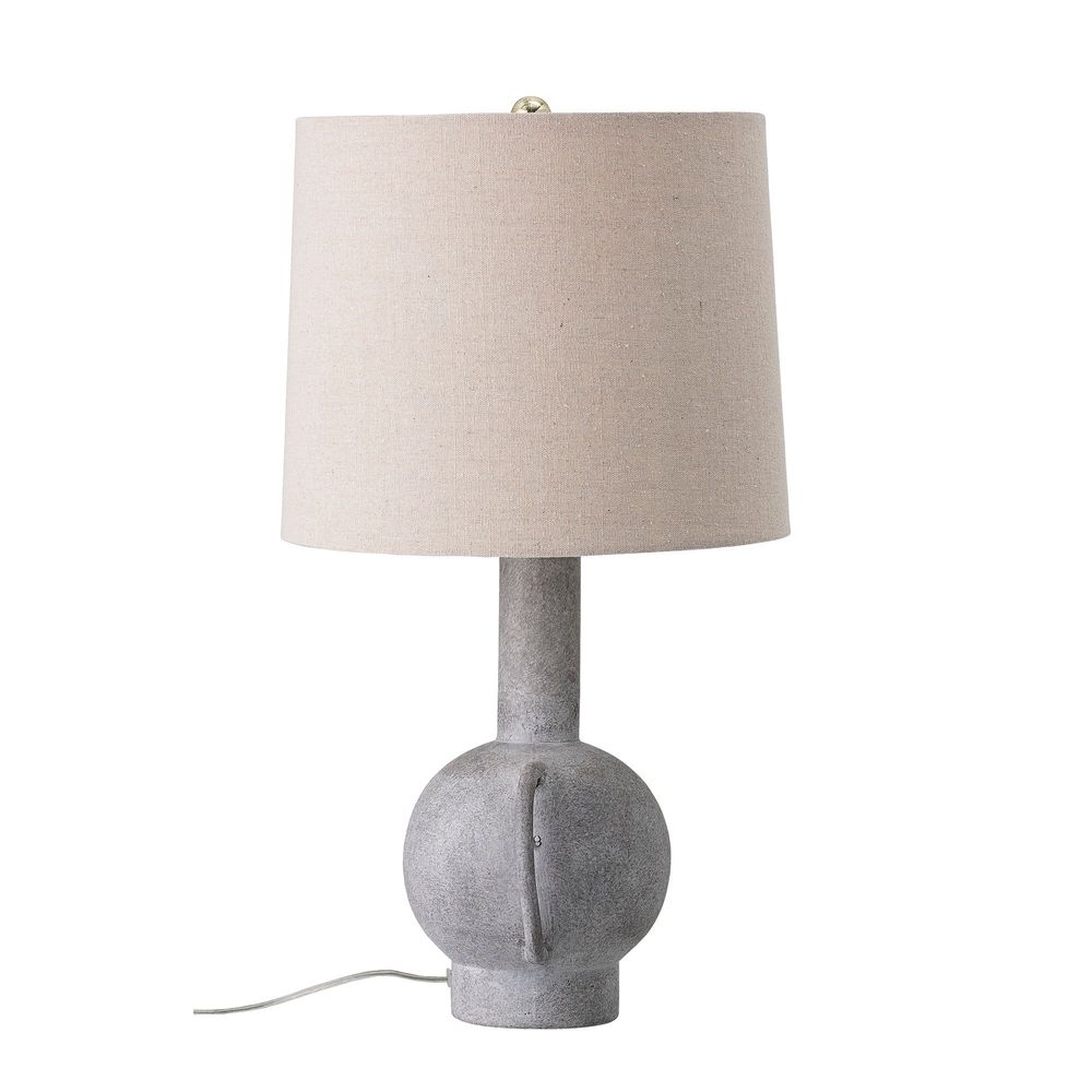 Lampes de table - Kean Lampe de table, Gris, Terre cuite - BLOOMINGVILLE MULTIBRAND HOUSE