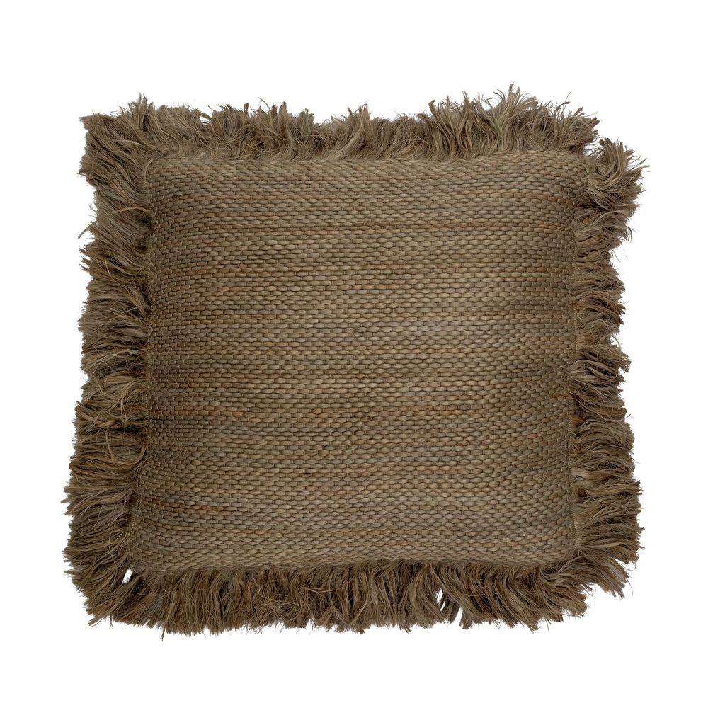 Coussins - Enola Coussin, Verte, Jute - BLOOMINGVILLE MULTIBRAND HOUSE