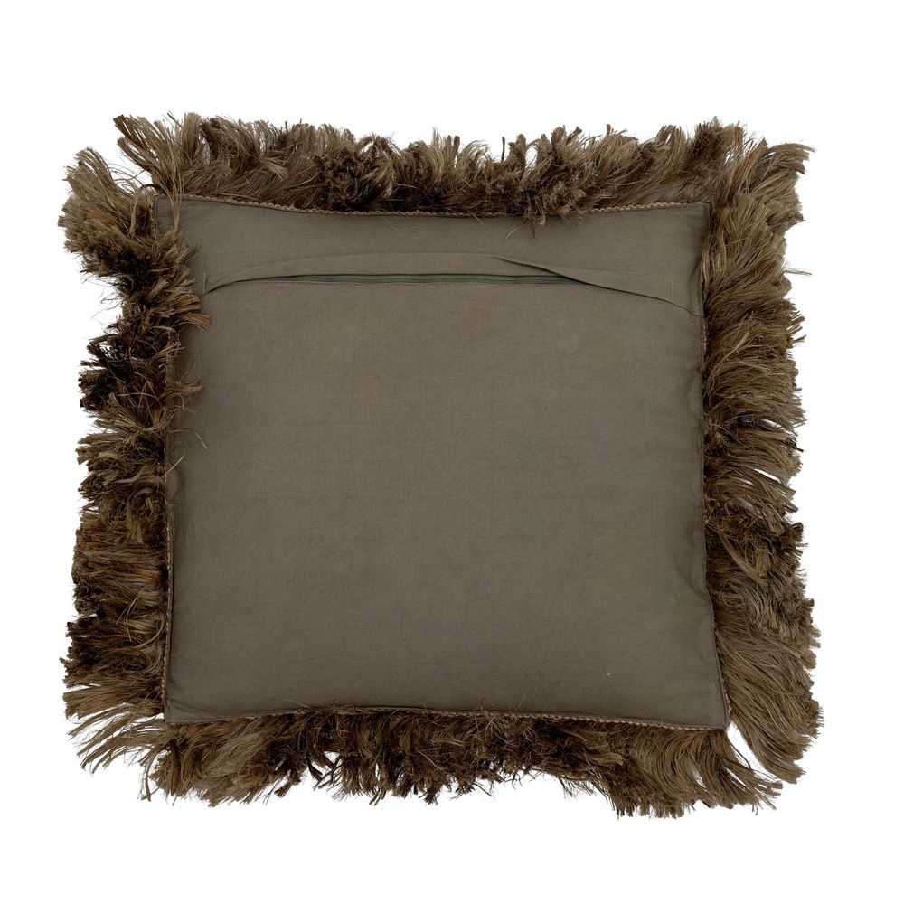 Coussins - Enola Coussin, Verte, Jute - BLOOMINGVILLE MULTIBRAND HOUSE
