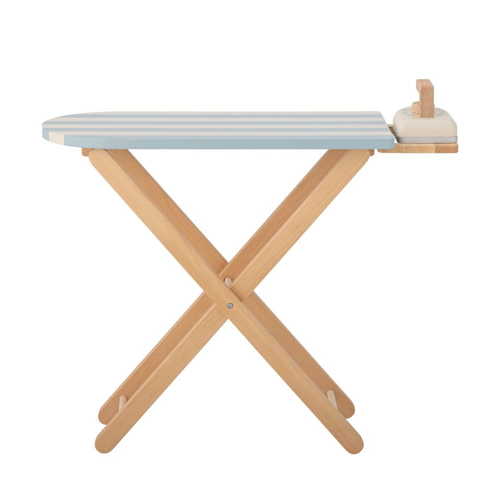 Toys - Sande Toy Ironing Board & Iron, Blue, FSC® 100% , Pine Set of 2 - BLOOMINGVILLE MINI