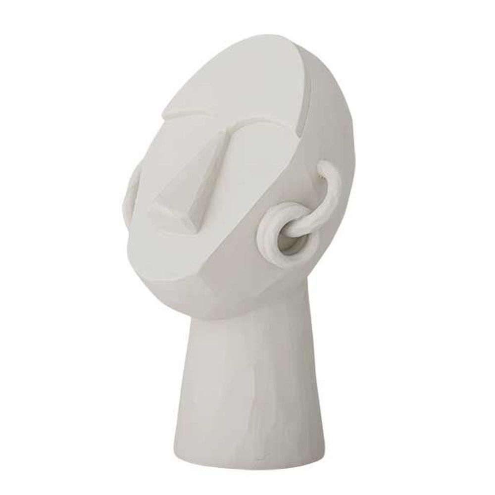 Decorative objects - Luelle Deco, White, Polyresin  - BLOOMINGVILLE MULTIBRAND HOUSE