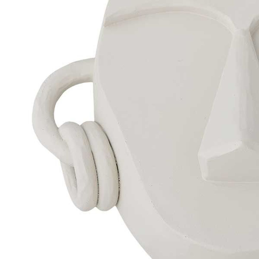 Decorative objects - Luelle Deco, White, Polyresin  - BLOOMINGVILLE MULTIBRAND HOUSE