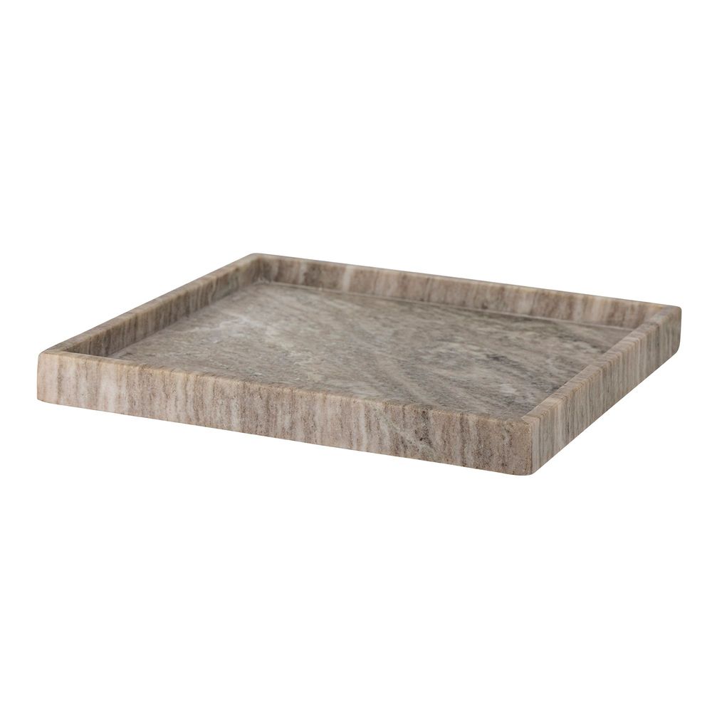 Plateaux - Majsa Plateau, Marron, Marbre - BLOOMINGVILLE MULTIBRAND HOUSE