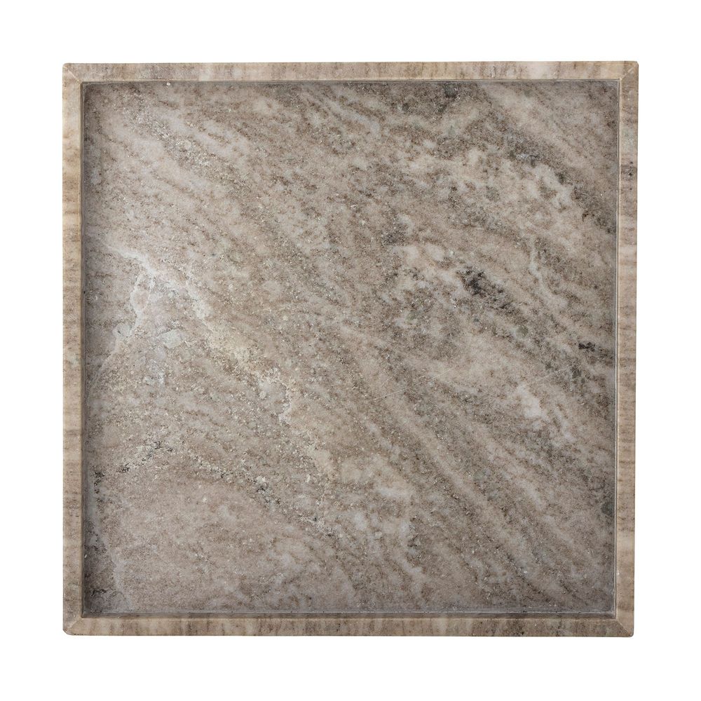 Plateaux - Majsa Plateau, Marron, Marbre - BLOOMINGVILLE MULTIBRAND HOUSE