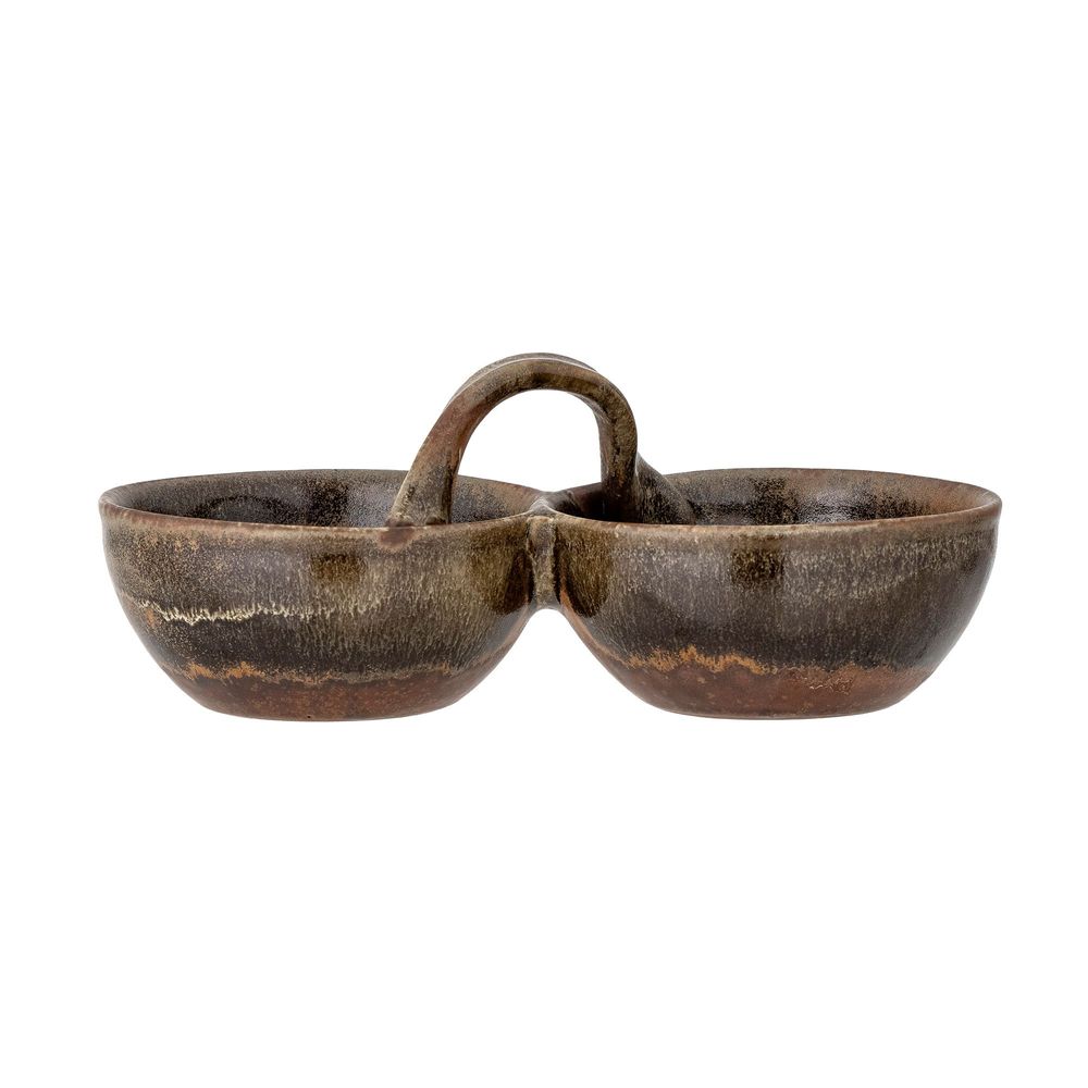Bowls - Edris Bowl, Brown, Stoneware - CREATIVE COLLECTION