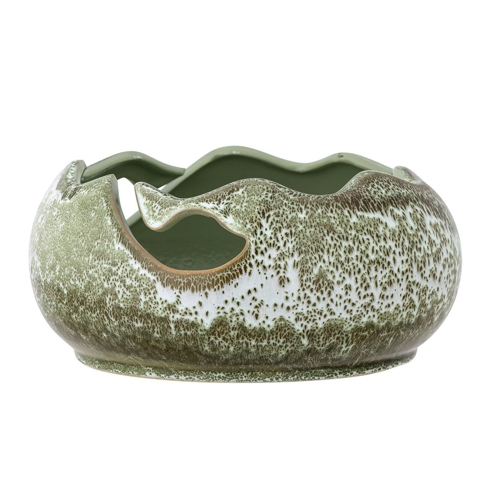 Bols - Leonas Bol déco, Verte, Grès - BLOOMINGVILLE MULTIBRAND HOUSE