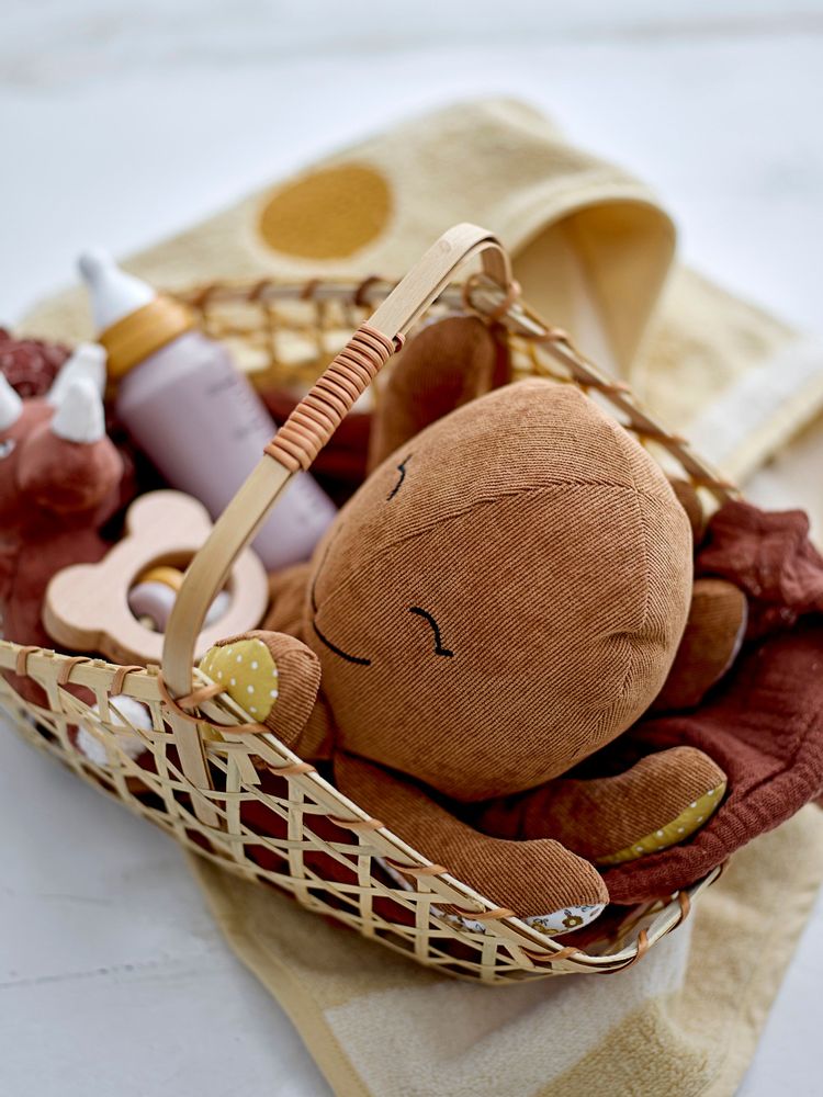 Toys - Kalle Soft toy, Brown, Polyester - BLOOMINGVILLE MINI