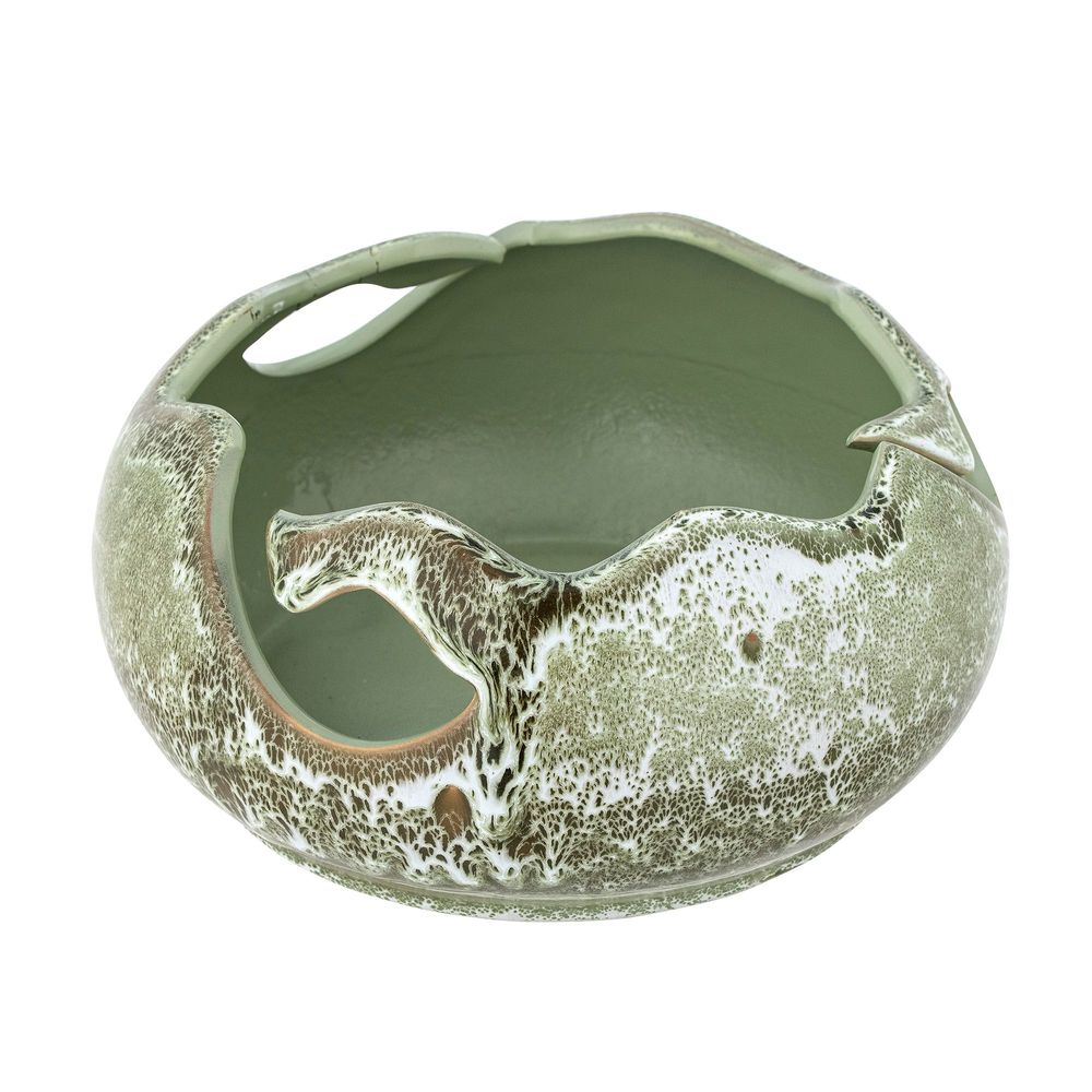 Bols - Leonas Bol déco, Verte, Grès - BLOOMINGVILLE MULTIBRAND HOUSE