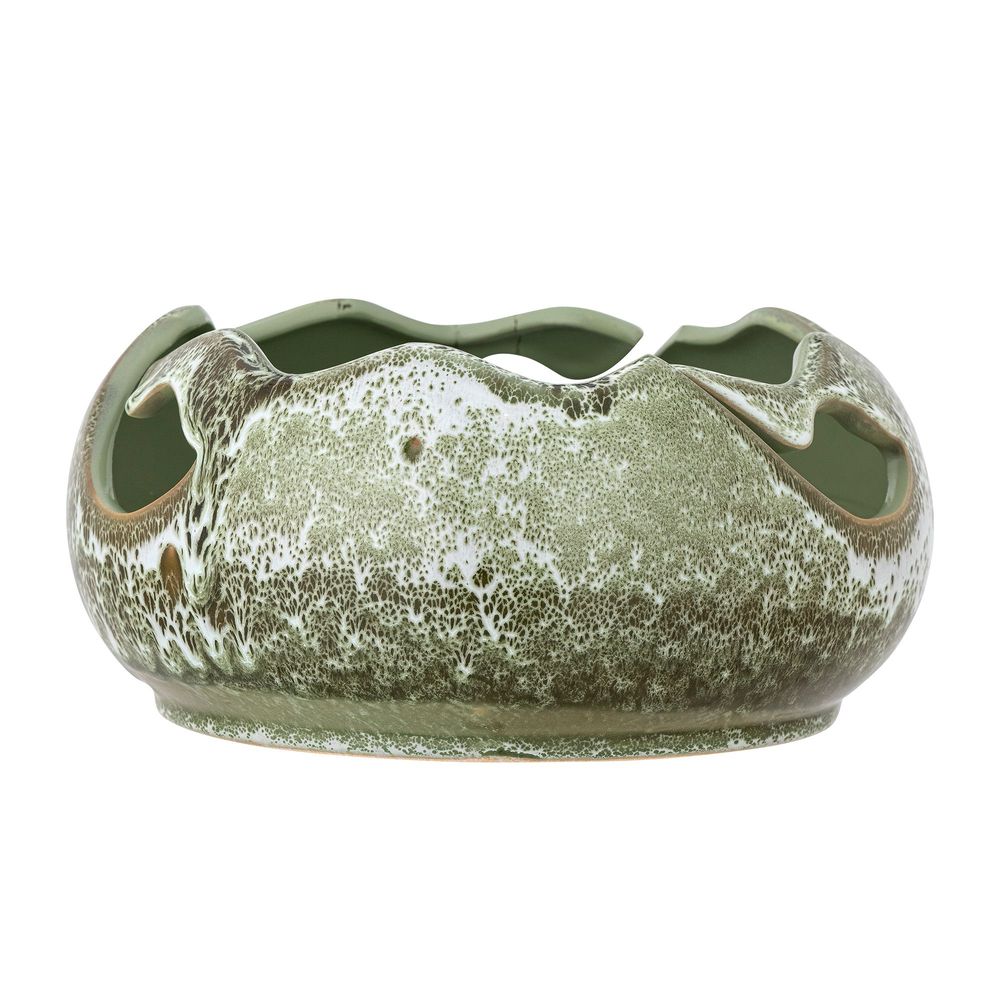 Bols - Leonas Bol déco, Verte, Grès - BLOOMINGVILLE MULTIBRAND HOUSE