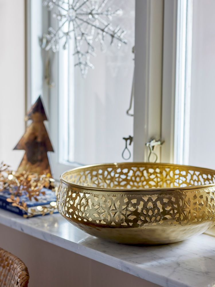 Bols - Aisha Bol déco, Or, Métal - BLOOMINGVILLE MULTIBRAND HOUSE