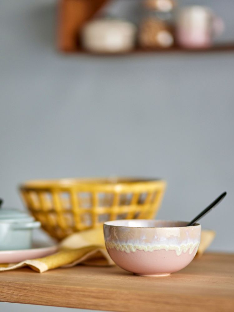 Bowls - Louisa Bowl, Rose, Stoneware - BLOOMINGVILLE MULTIBRAND HOUSE