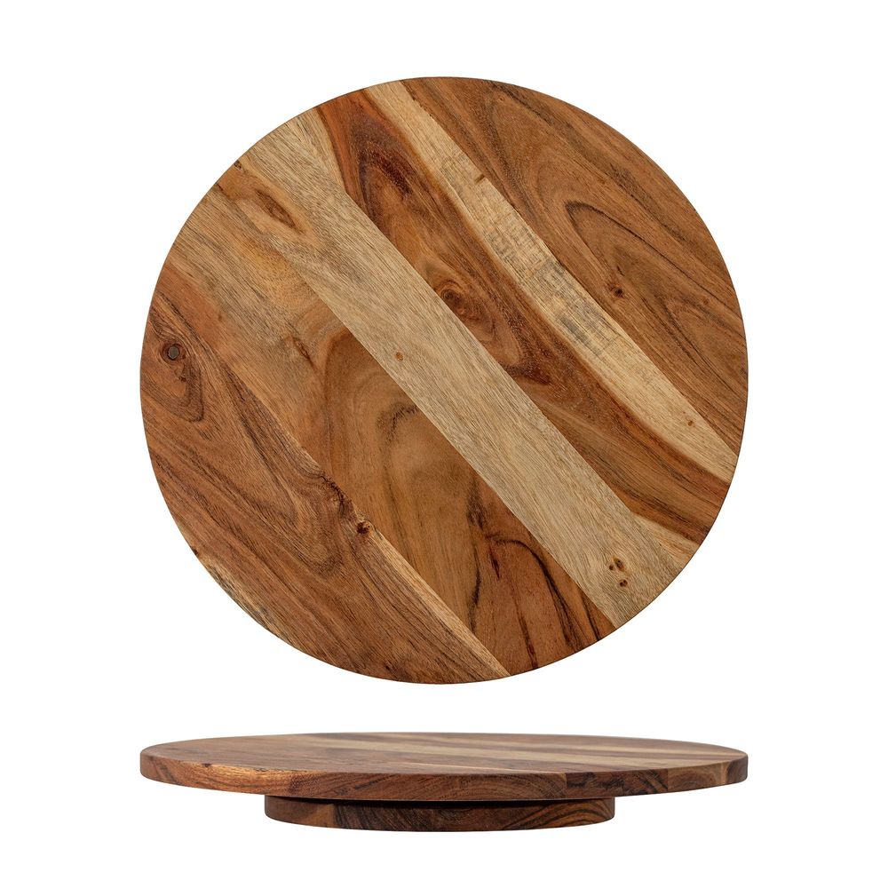 Trays - Elenor Turntable, Nature, Acacia - CREATIVE COLLECTION
