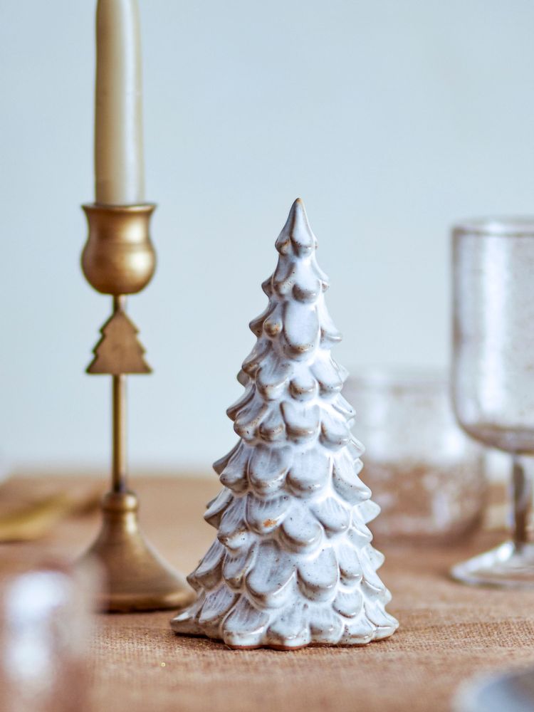 Objets de décoration - Auden Arbre déco, Blanc, Grès - BLOOMINGVILLE MULTIBRAND HOUSE